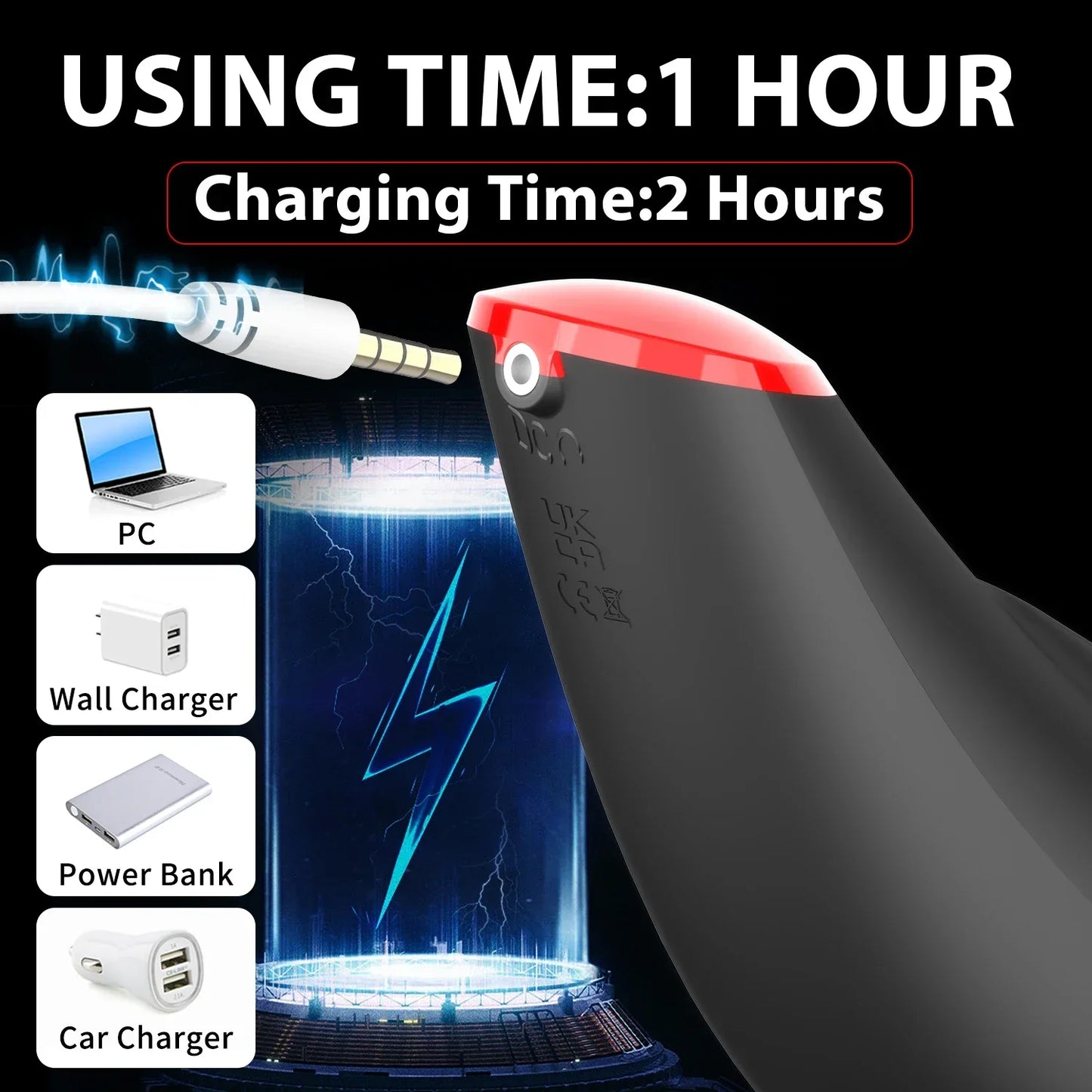 Automatic Vibrating Heating Male Masturbator Blowjob Sucking Machine Sex Toy