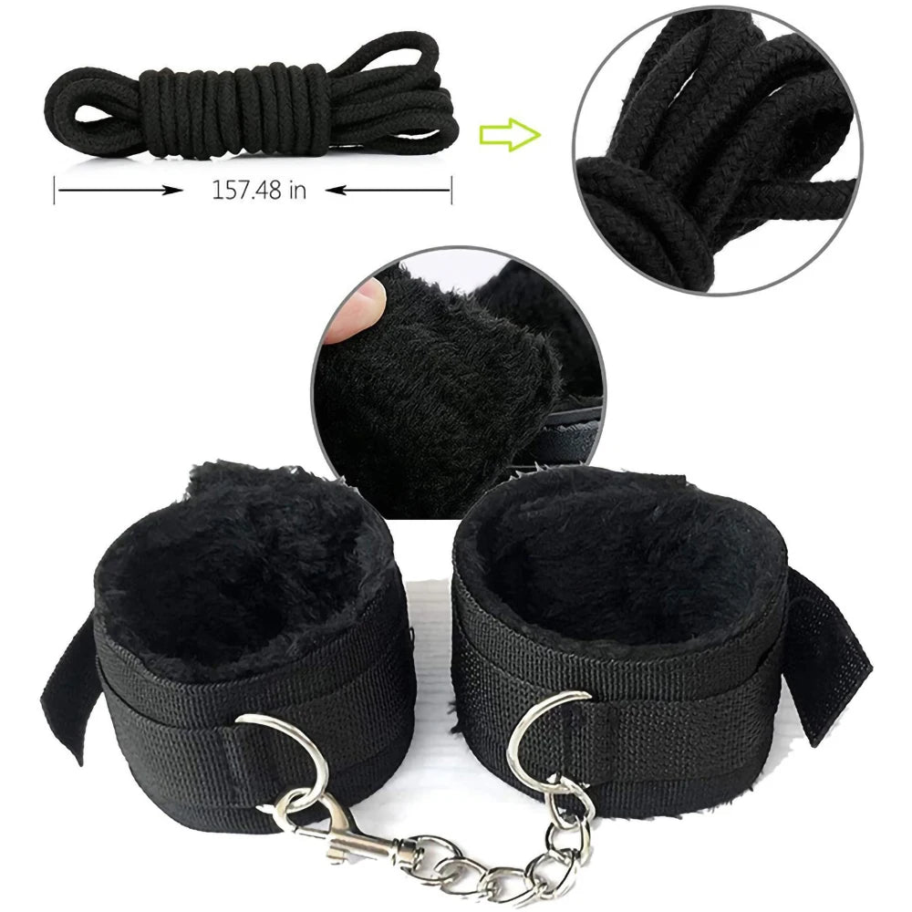 BDSM sexual couples kit erotic accessories handcuffs for session Anal plug sex game Adult Sexy Toys sexyshop