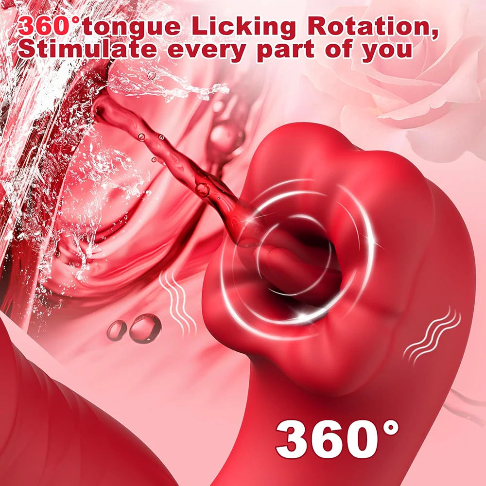 Wearable Thrusting Tongue Vibrator – APP G Spot & Clit Massager