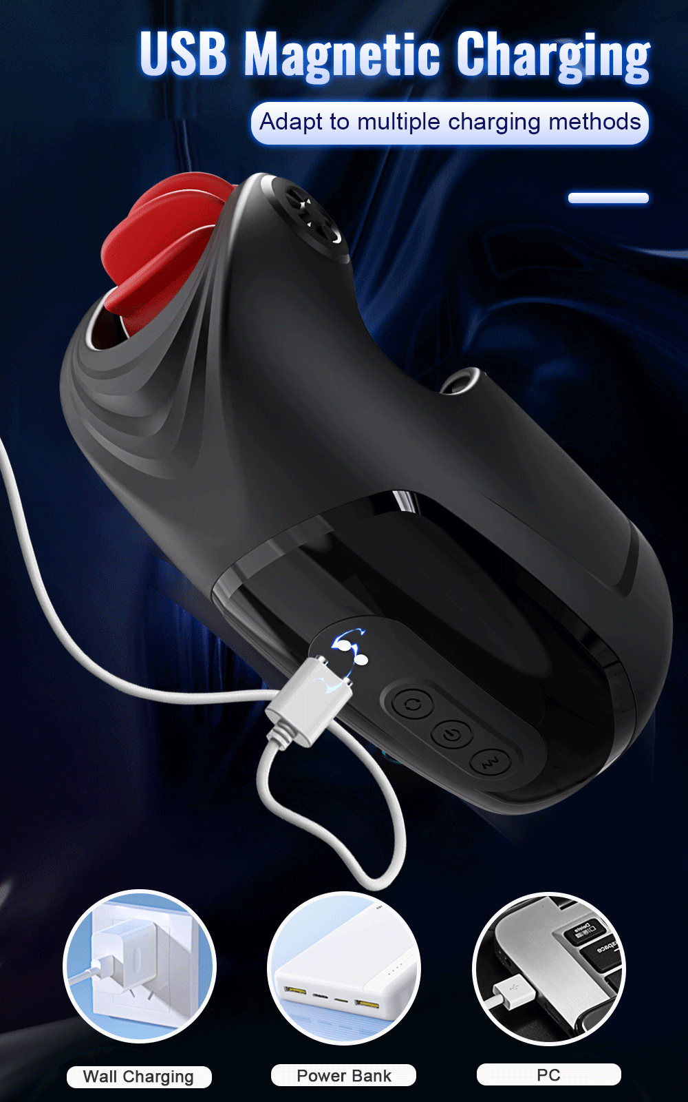 Penis Training Masturbator Cup – Delay & Endurance Trainer with Glans Massage Ring