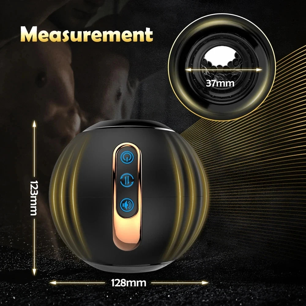 Automatic Male Masturbator – Thrusting, Rotating, Open-Ended Design