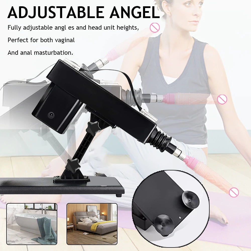 !SALE!Sex Love Machine Adult Toy Automatic Thrusting Device Masturbation Pumping Gun