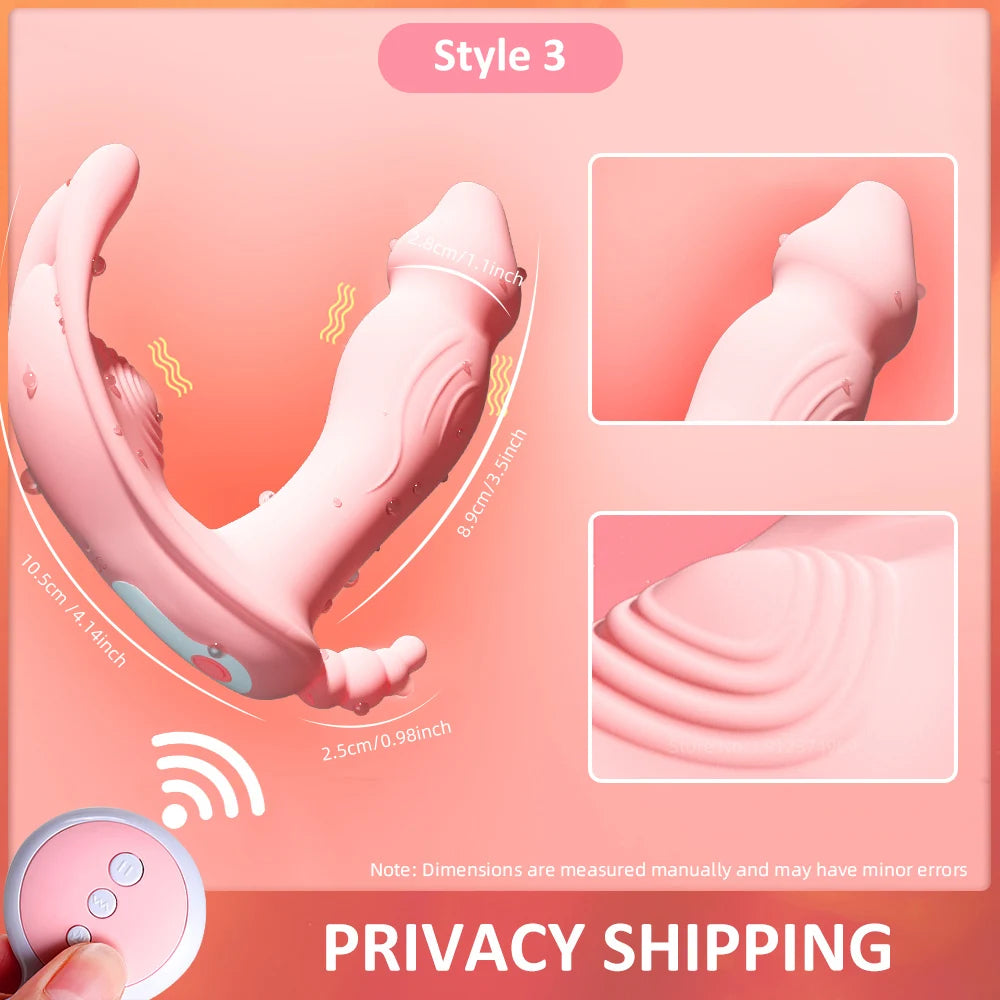 Remote Dildo Vibrators Panties for Women Clitoris Stimulator Masturbator Sex toy