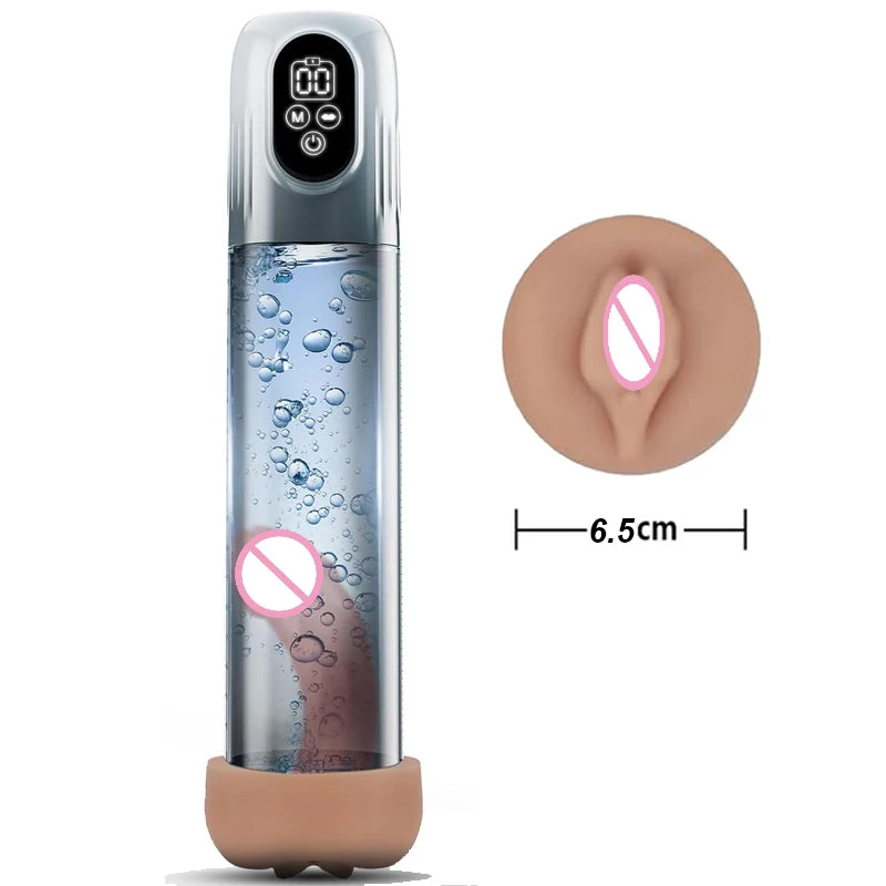 LCD Electric Penis Pump – Male Enlargement & Performance Enhancer