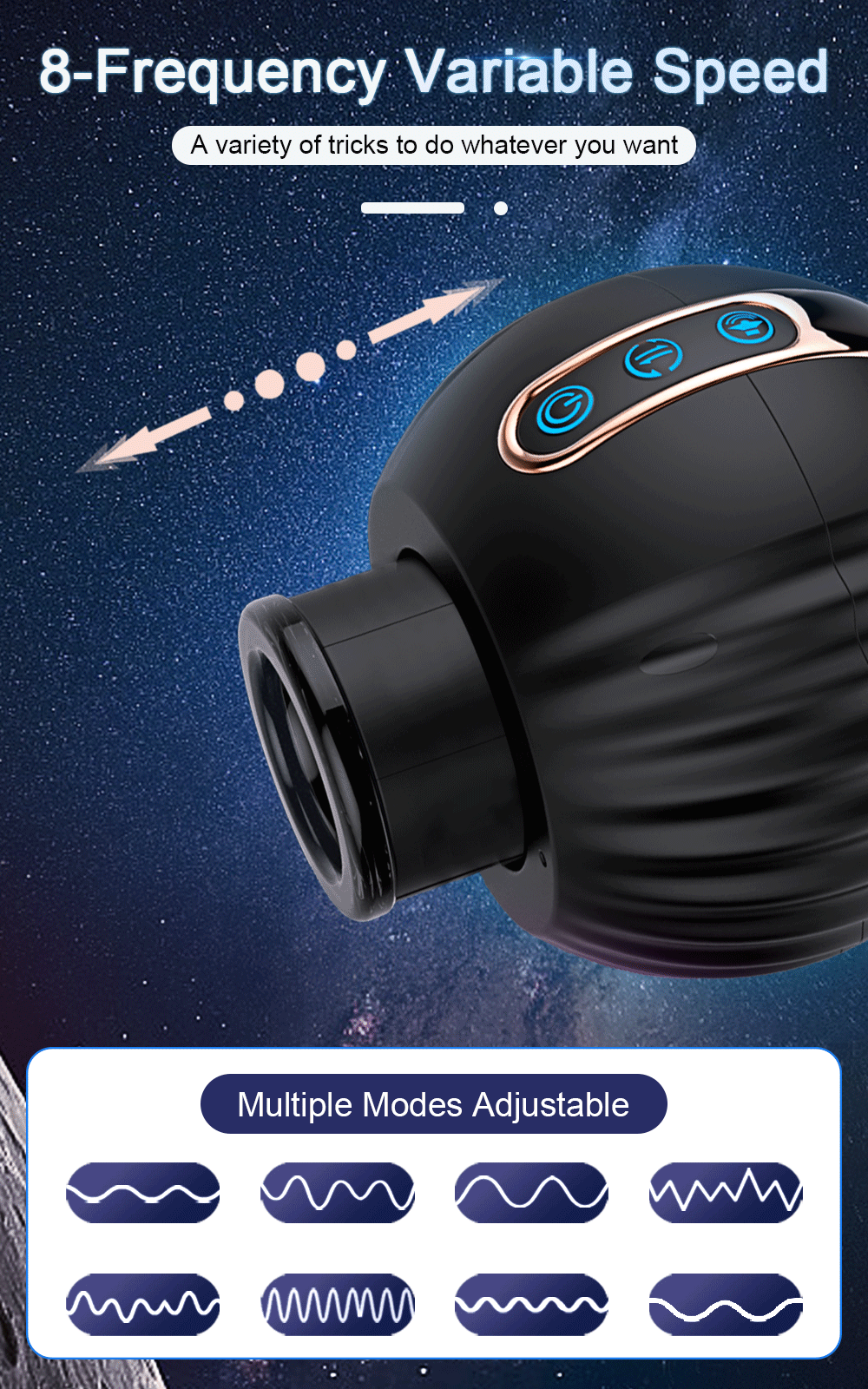 Automatic Male Masturbator – Thrusting, Rotating, Open-Ended Design