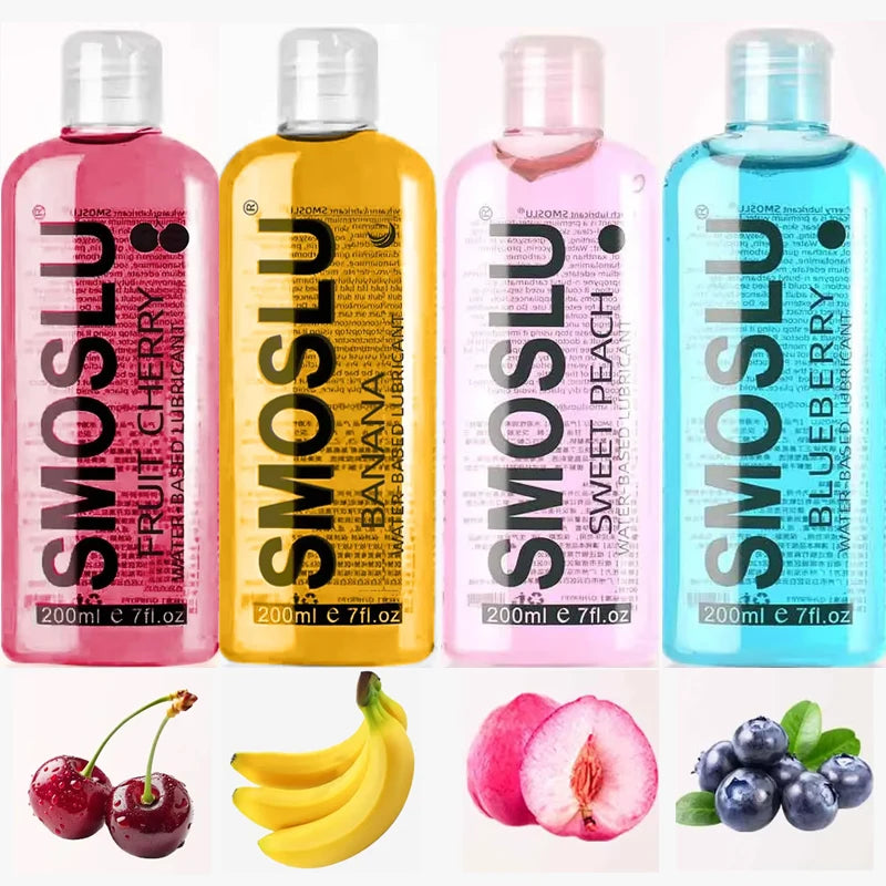 200ml Lubricant for Sex Fruity Love Gel Anal Session Oil Water Based