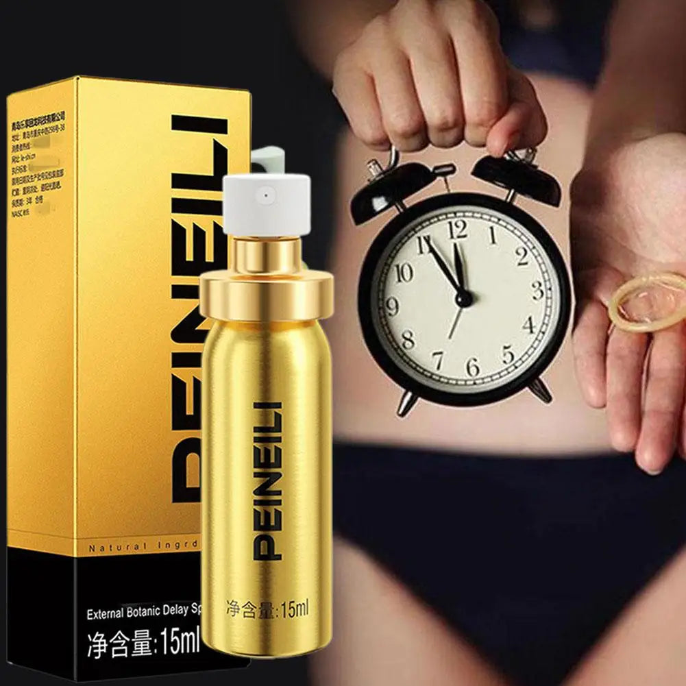 PEINEILI Men’s Performance Spray|Fast-Acting Delay Formula|Enhance Endurance & Firmness 15 ml