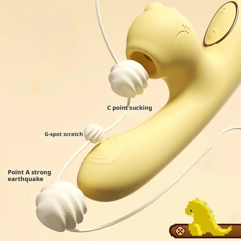Rabbit Vibrator with Suction & G-Spot Massage – Dual Motor Clitoral Sex Toy for Women