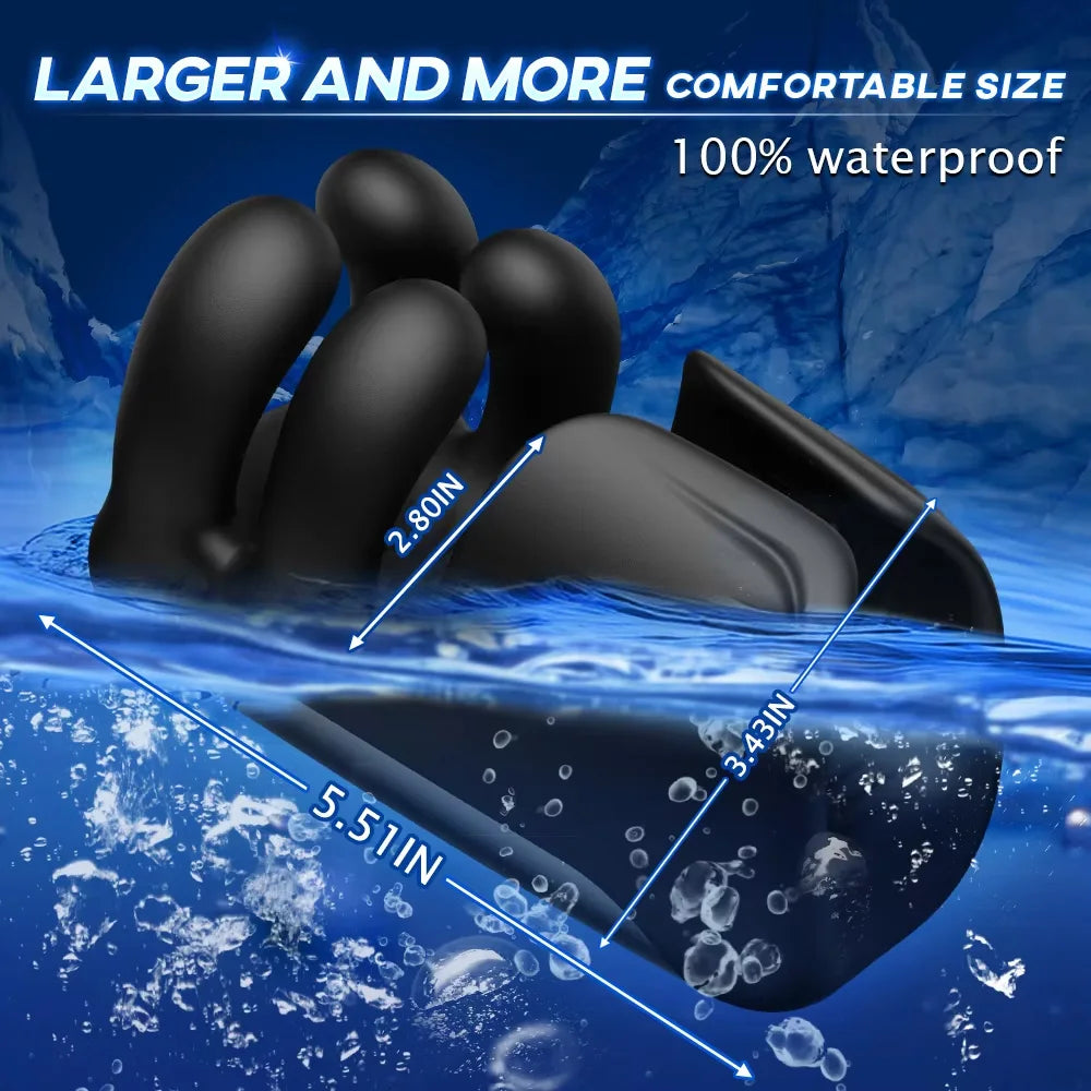 Automatic Glans Trainer Vibrator for Men – Delay Training, Finger Control, USB Charging
