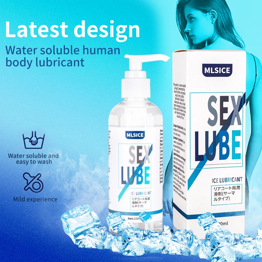 Anal Lubricant Water-based Lubrication Semen Lube For Sex Session 200ML