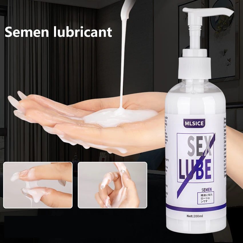 Anal Lubricant Water-based Lubrication Semen Lube For Sex Session 200ML