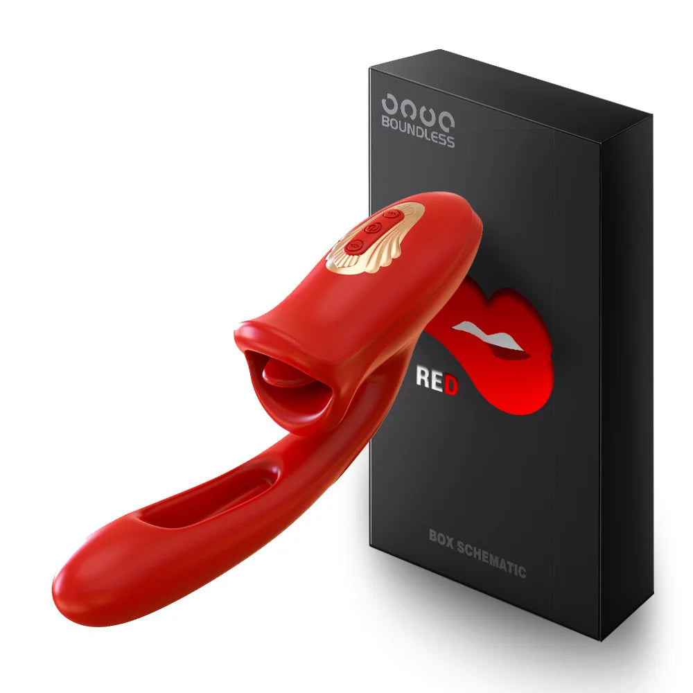 Sucking & Licking Vibrator – Tongue, Patting, and G-Spot Clitoral Stimulator for Women