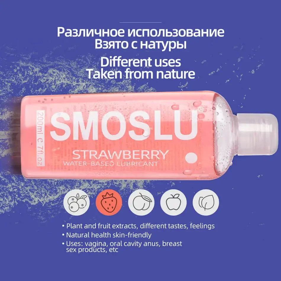 200ml Lubricant for Sex Fruity Love Gel Anal Session Oil Water Based