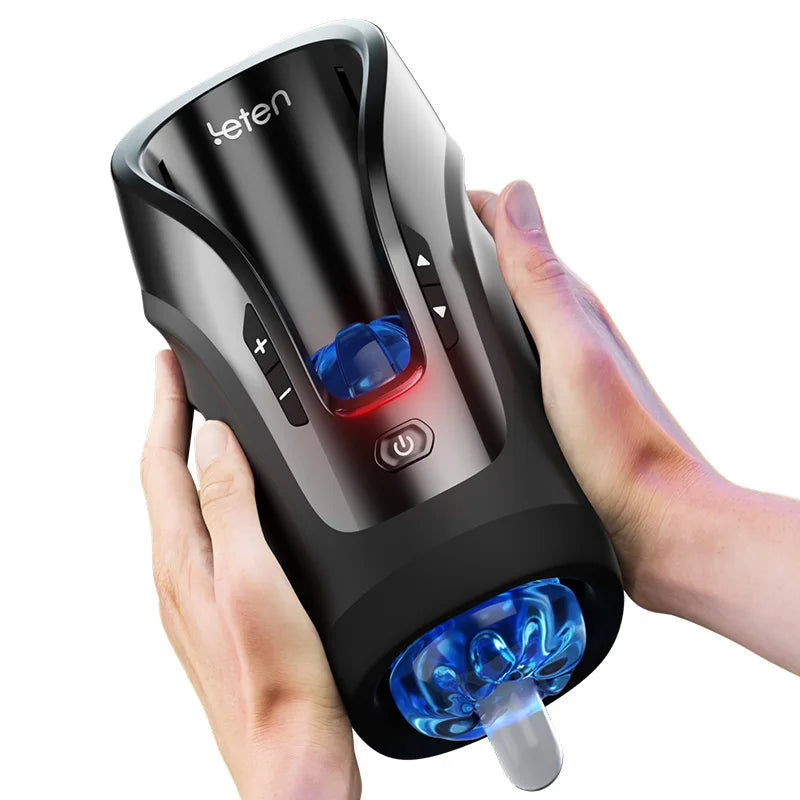 THRUSTING-PRO Male Masturbator – Auto Sucking Heating & High-Speed Thrusting Cup
