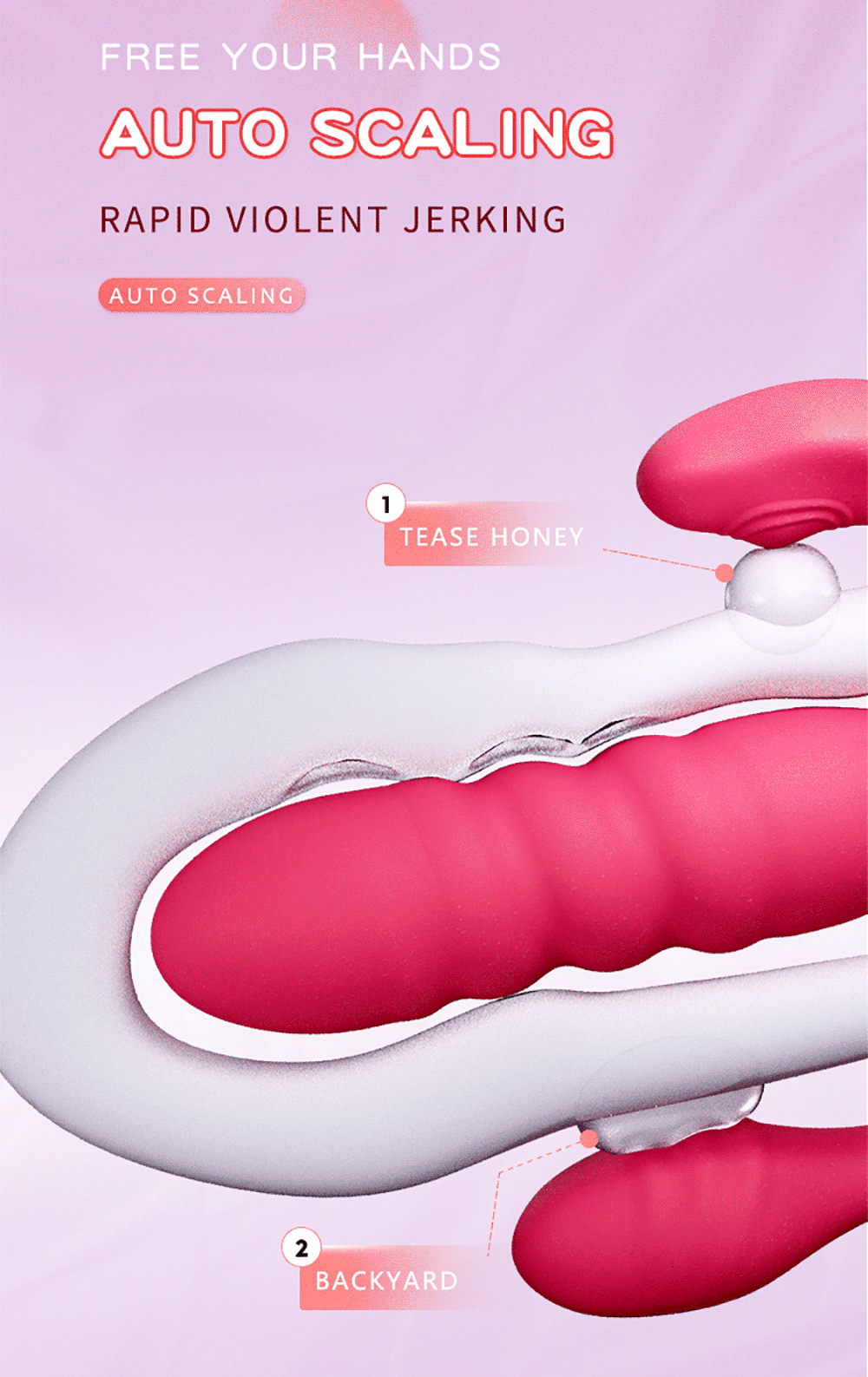 3-in-1 Wearable Panty Vibrator – Remote Control G Spot, Clitoris & Anal Massager for Women