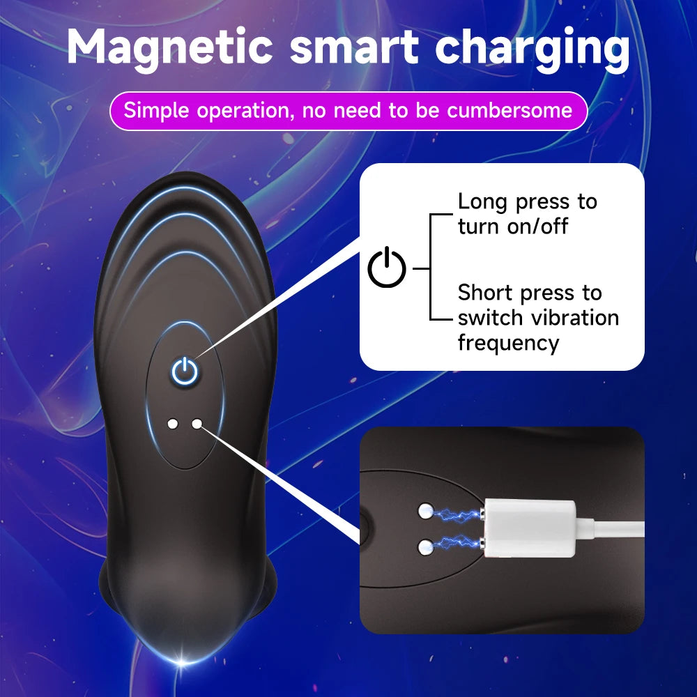 App Control Penis Sleeve Vibrator Ejaculation Delay CockRing Stimulation Couples