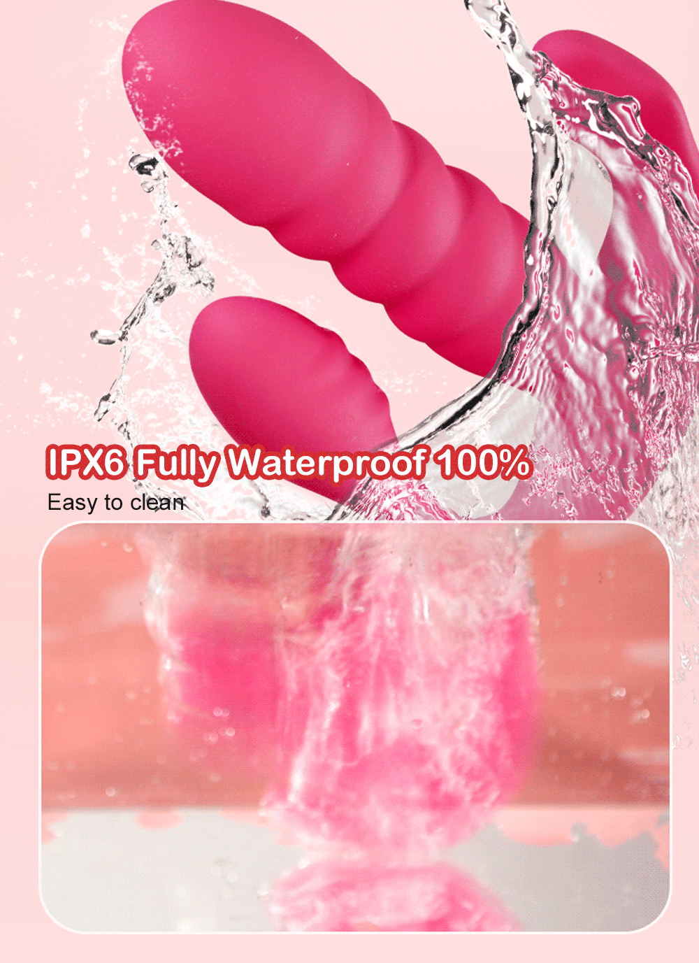 3-in-1 Wearable Panty Vibrator – Remote Control G Spot, Clitoris & Anal Massager for Women