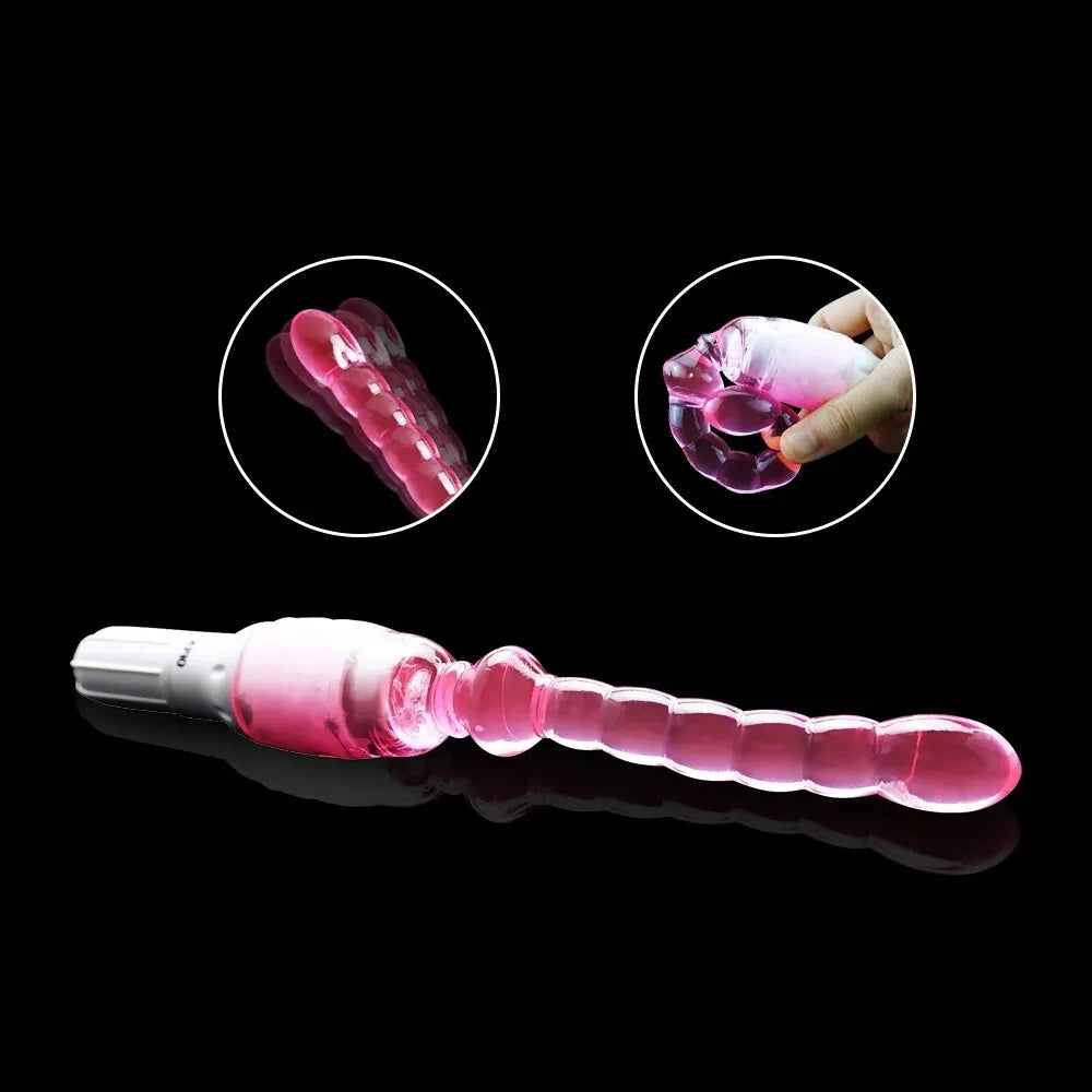Anal Plug Beads Prostate Massager G-Spot Dildo Vibrator Beads Sex Toys