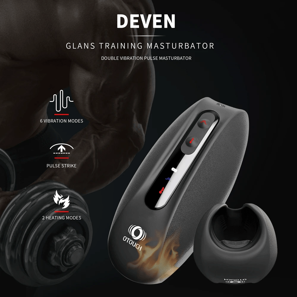 OTOUCH Deven Masturbator Sex Man Pulse Strike Double Vibration Glans Penis Massager Trainer Male Masturbation Goods For adults