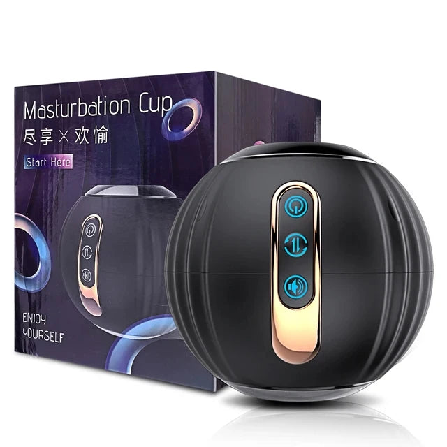 Automatic Male Masturbator – Thrusting, Rotating, Open-Ended Design