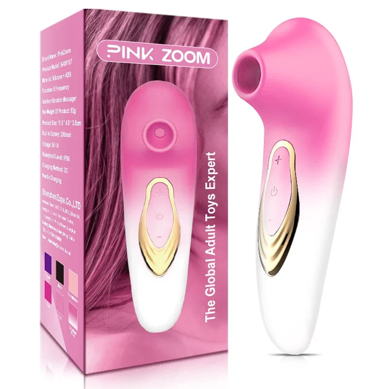 Clitoris Sucking Vibrator for Women Clit Nipple Oral Vacuum Stimulator
