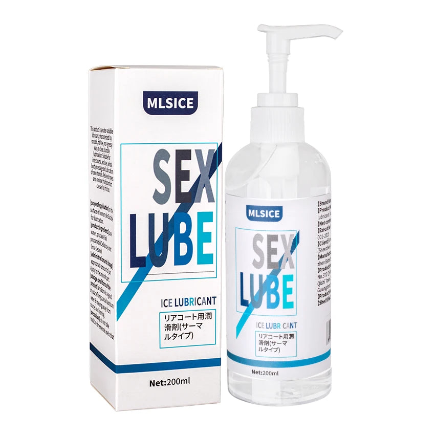 Anal Lubricant Water-based Lubrication Semen Lube For Sex Session 200ML
