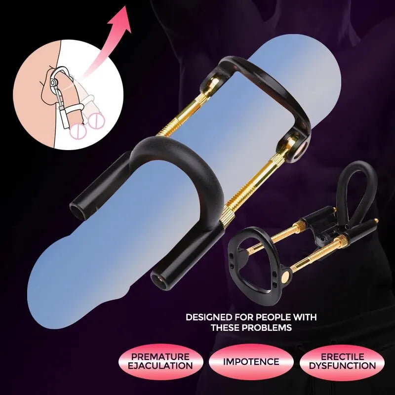 Adjustable Penis Enlargement Extender – Male Stretcher & Endurance Trainer for Growth Care