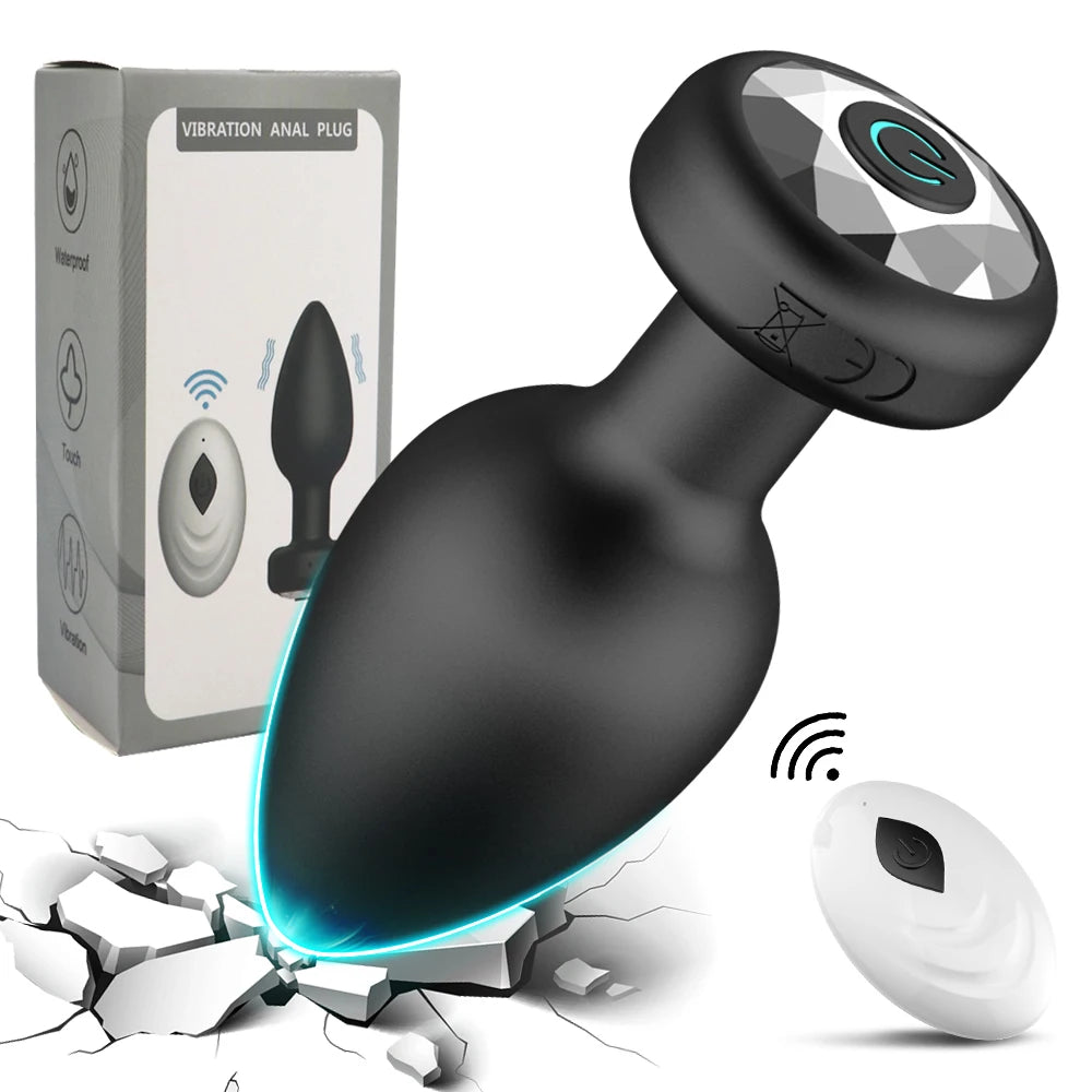 Men’s Prostate Health Massager – Remote Anal Vibrator for Pelvic Wellness & Comfort