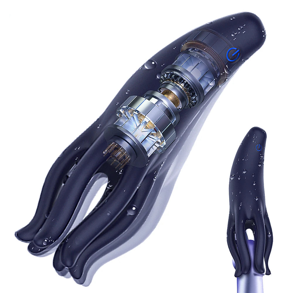 10-Speed Vibrating Glans Trainer | Delay & ED Support | Men’s Endurance Masturbator