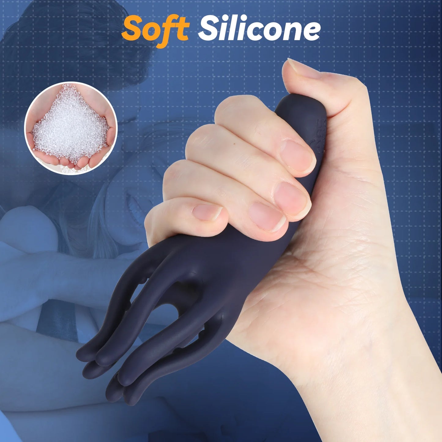 10-Speed Vibrating Glans Trainer | Delay & ED Support | Men’s Endurance Masturbator