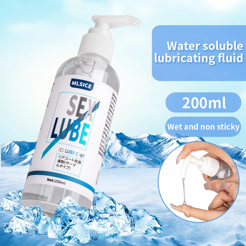 Anal Lubricant Water-based Lubrication Semen Lube For Sex Session 200ML