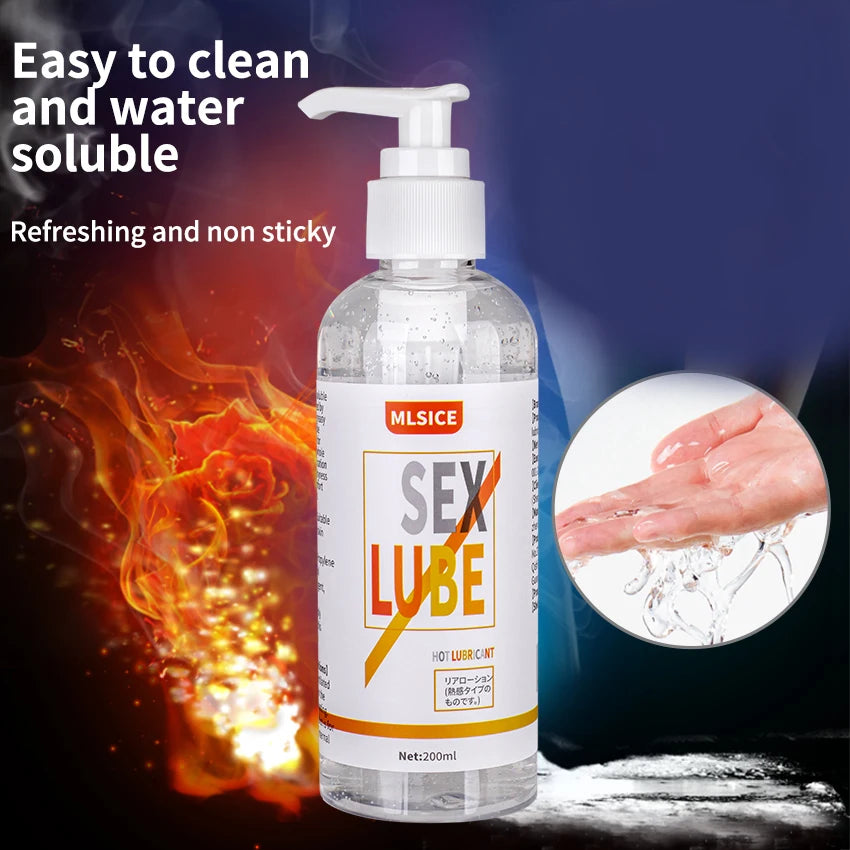 Anal Lubricant Water-based Lubrication Semen Lube For Sex Session 200ML
