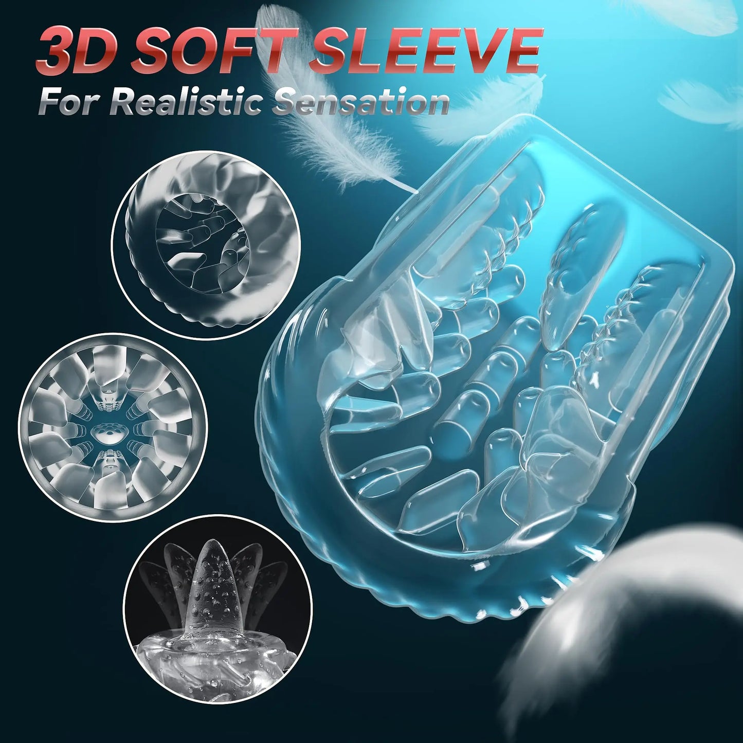 Automatic Male Wellness Device | Thrusting Rotating Sucking Penis Pump Massager