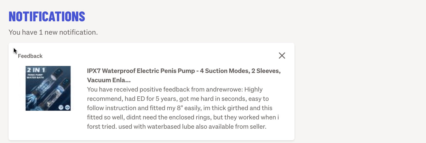 IPX7 Waterproof Electric Penis Pump – 4 Suction Modes, 2 Sleeves, Vacuum Enlarger Toy