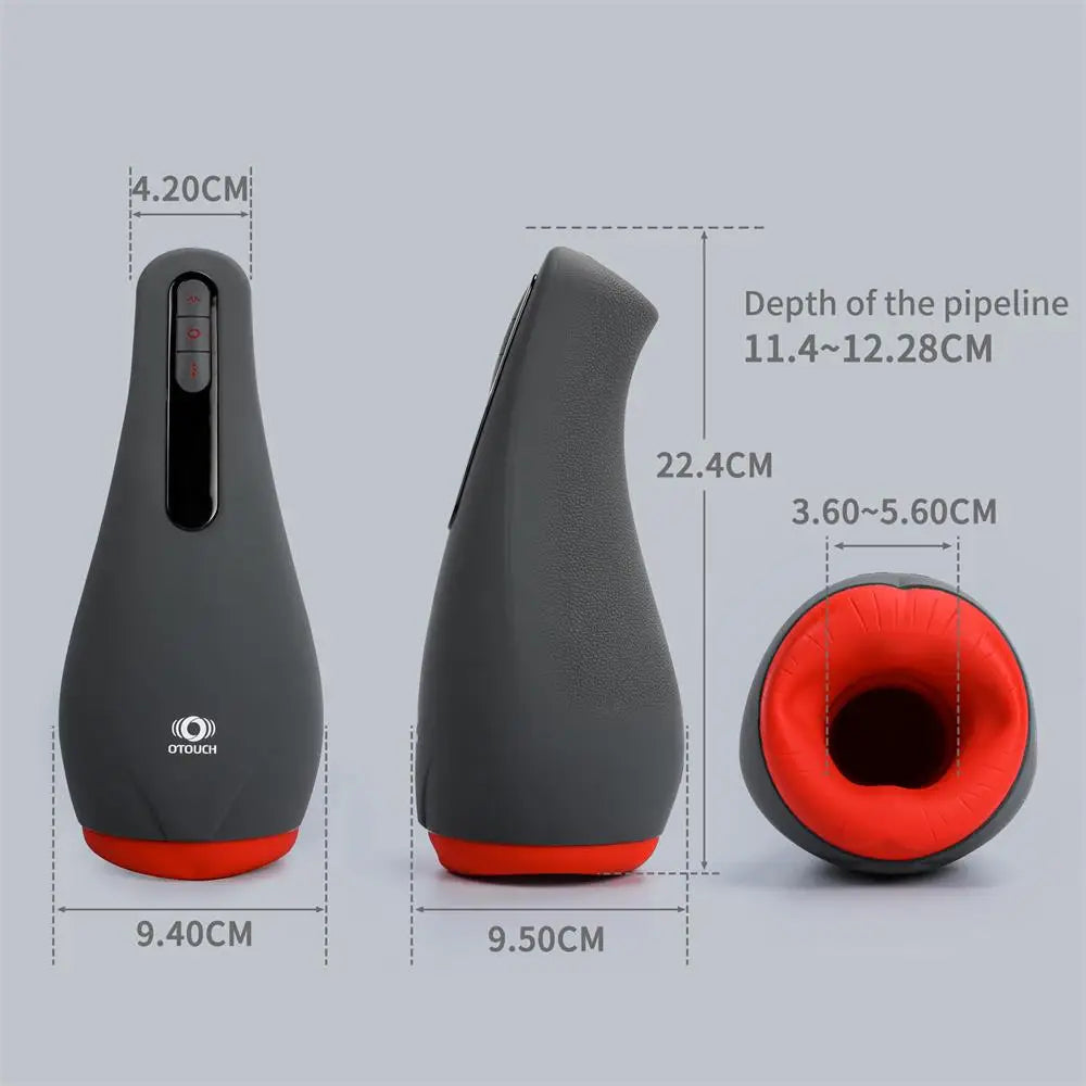 OTOUCH Airturn 2 Male Masturbator – Suction, Vibration & Heating Realistic Toy