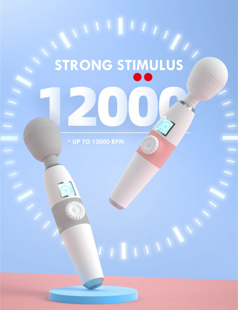 Galaku Japan AV Wand Vibrators BigStick G Spot Massager Female Masturbator