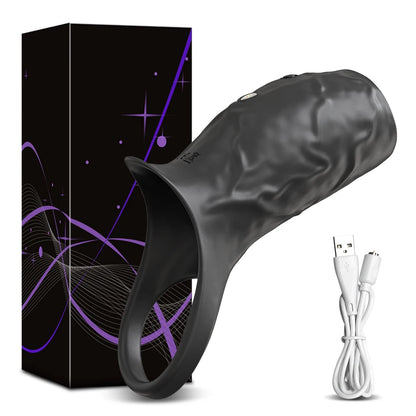 Vibrating Penis Sleeve & Triple Cock Ring｜ED Supports for Men