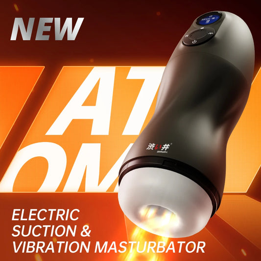 Real Voice Smart Sex Robot  Vacuum Oral Sex Sucking Automatic Cup Heating SexToy