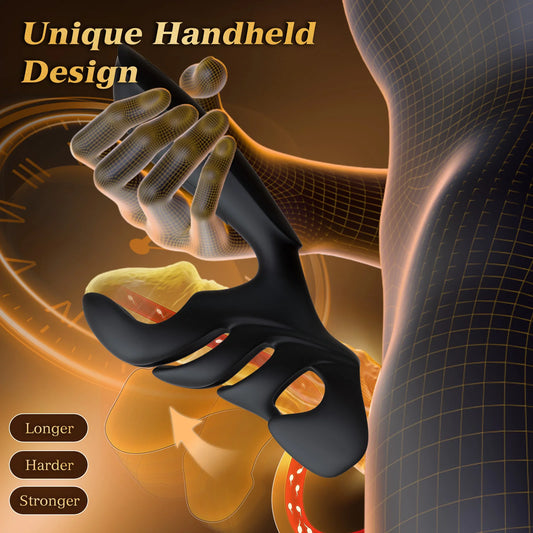 Penis Training Vibrator Glans Trainer Stimulator Massager Lasting Delay