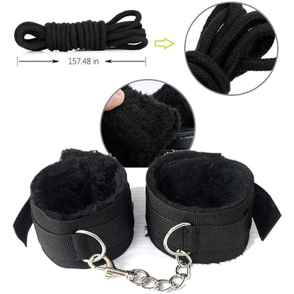 BDSM sexual couples kit erotic accessories handcuffs for session Anal plug sex game Adult Sexy Toys sexyshop