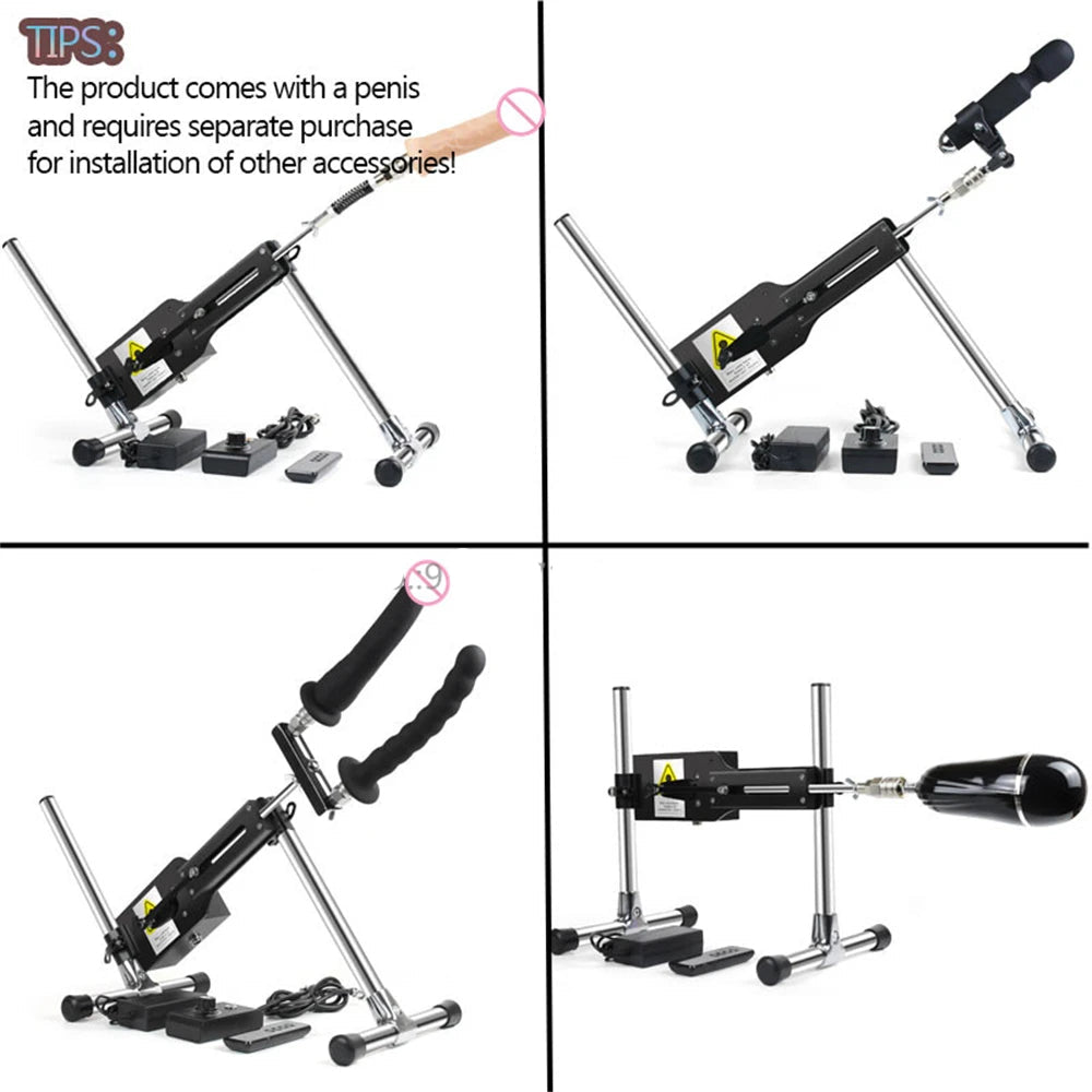 Hands-Free Automatic Thrusting Machine｜Wireless Dual Control Telescopic Sex Device