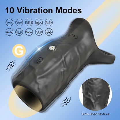 Vibrating Penis Sleeve & Triple Cock Ring｜ED Supports for Men