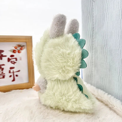 Labubu Doll Clothes – Cute Animal Onesie Penguin Shark Bee Dino for 17cm Blythe OB11 BJD