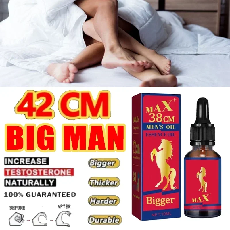 Men’s Penis Growth Oil | Erection Support Delay Massage Enhancement