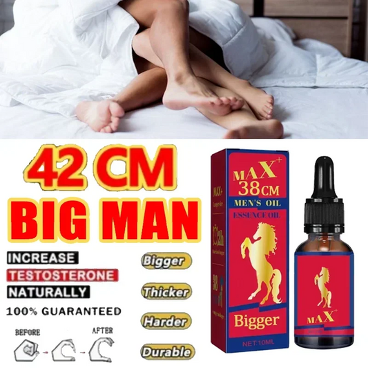 Men’s Penis Growth Oil | Erection Support Delay Massage Enhancement