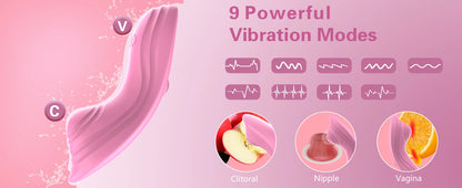 APP Wearable Vibrator｜9-Mode Clitoral Stimulator & Remote Panty Toy for Women
