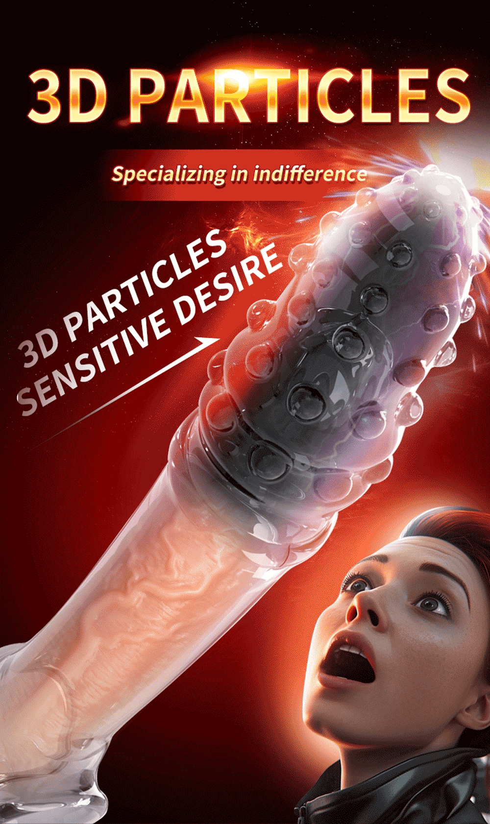Men’s Reusable Extension Sleeve – Delay Ejaculation, Reusable Cock Cover