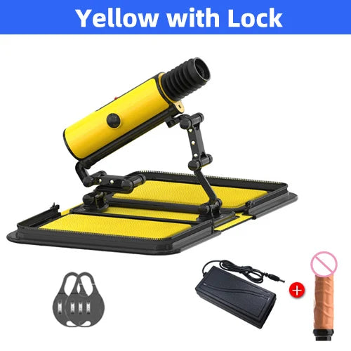 Foldable Hands-Free Automatic Thrusting Machine | Wireless Telescopic Sex Device