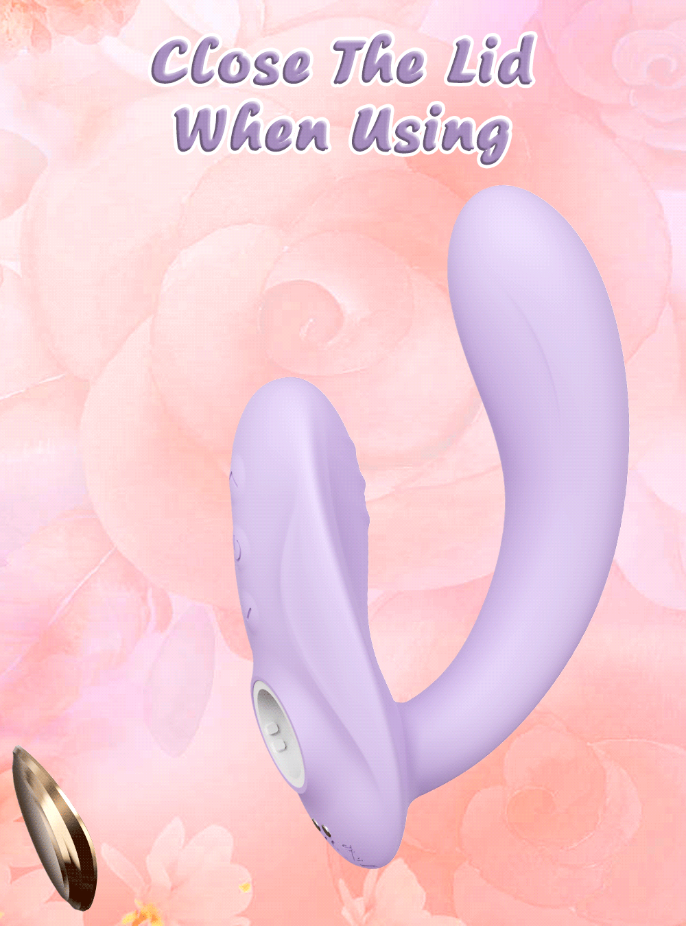 Dual-Arm Wearable Vibrator | G-Spot & Clitoral Stimulator | App Remote, Removable