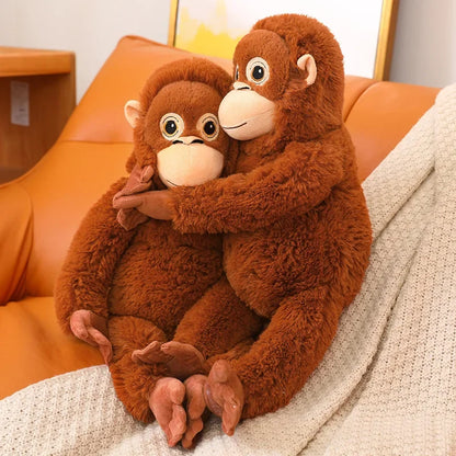 Cartoon Gorilla Plush Toy Large Monkey Stuffed Doll Soft Kids Gift